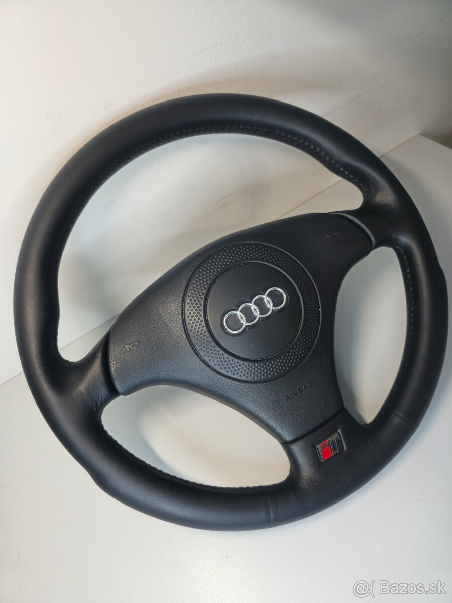 Trojramenný kožený volant Audi SPORT - 3