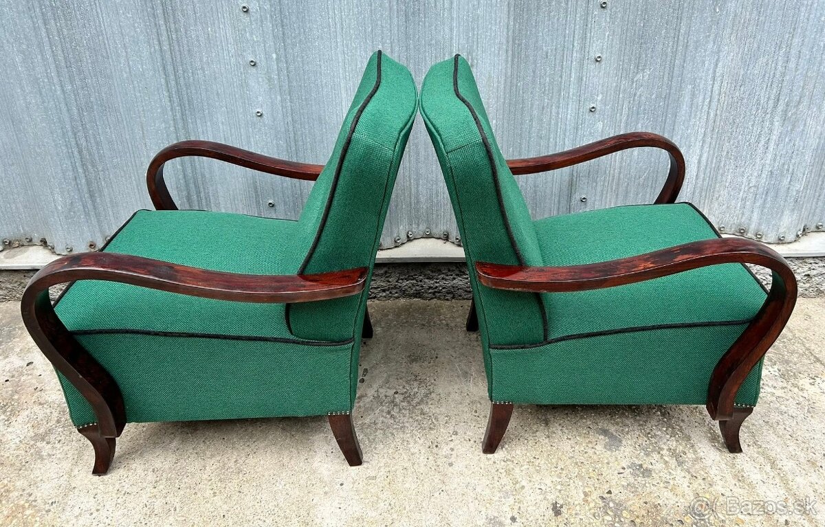 art deco kreslá - F172 - 3