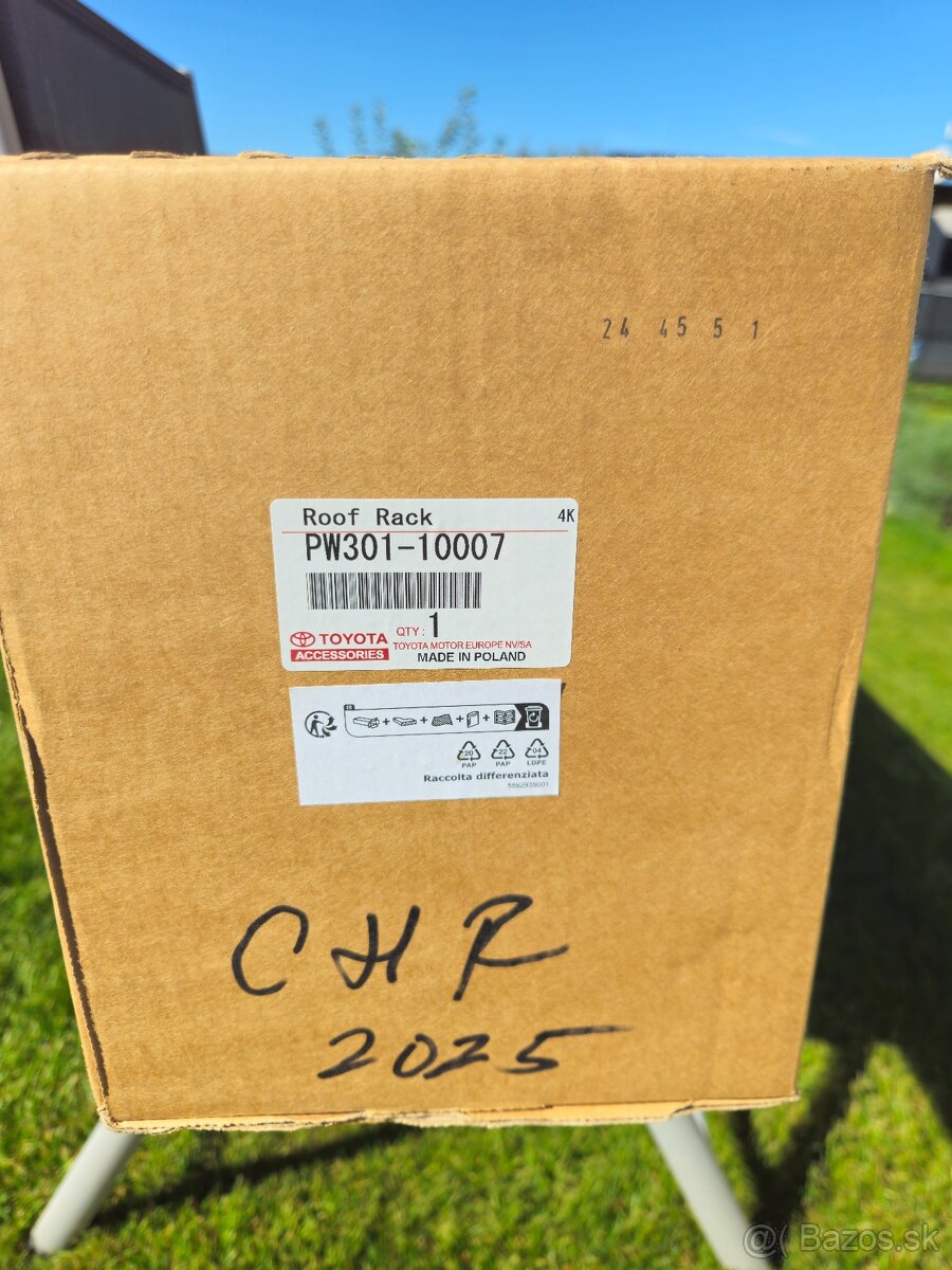 Strešné nosiče pre Toyota CHR 2025 - 3