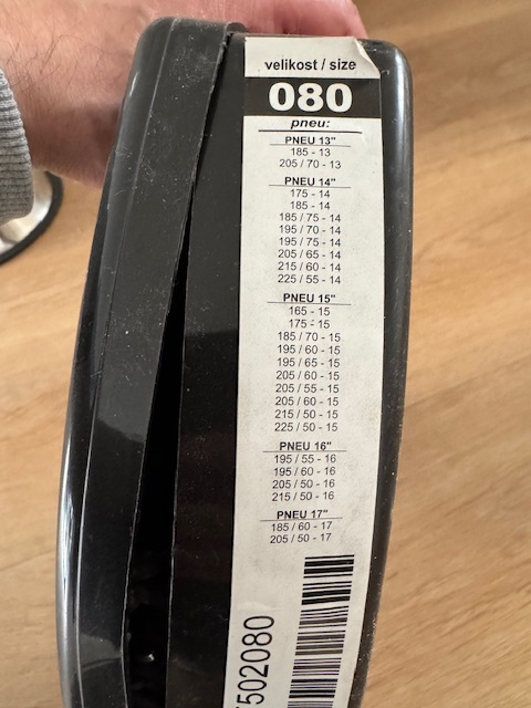 Veko batož. priestoru a snehové reťaze - 3