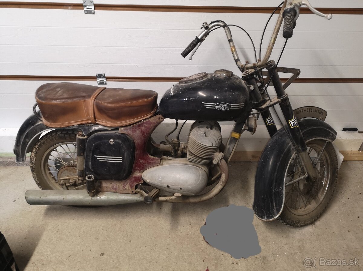 Predám Jawa 350/354 polbubon r.v.1955 - 3