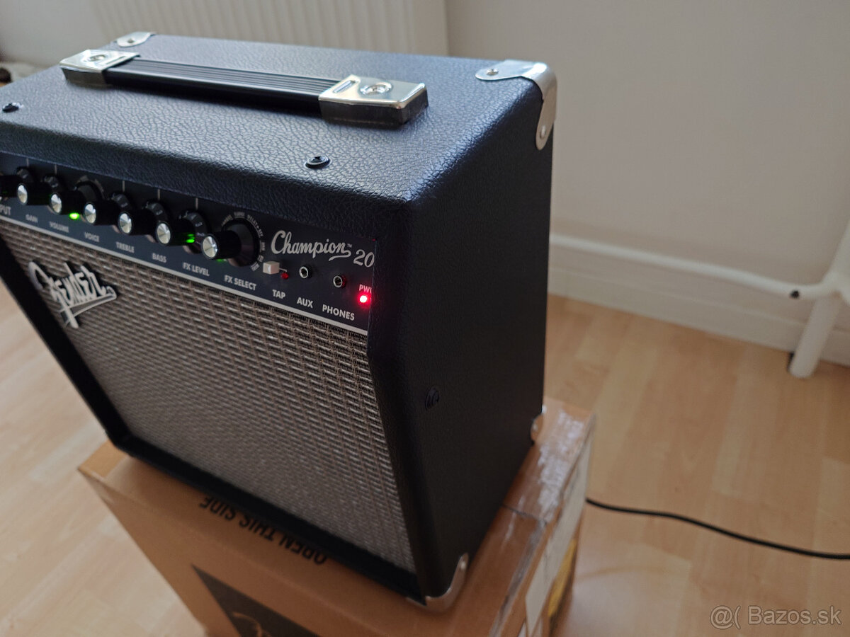 Fender Champion 20, nové, pôv. cena 150€ - 3
