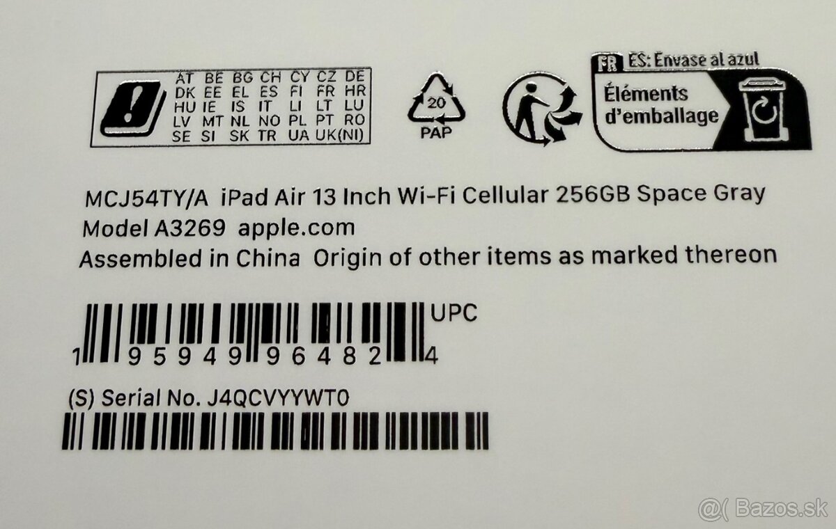 Apple iPad Air 13 M3, 256GB, Space Grey - 3