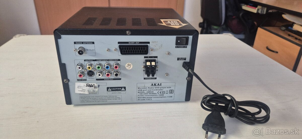 Radio dvd-player with usb-port and cardreader - 3