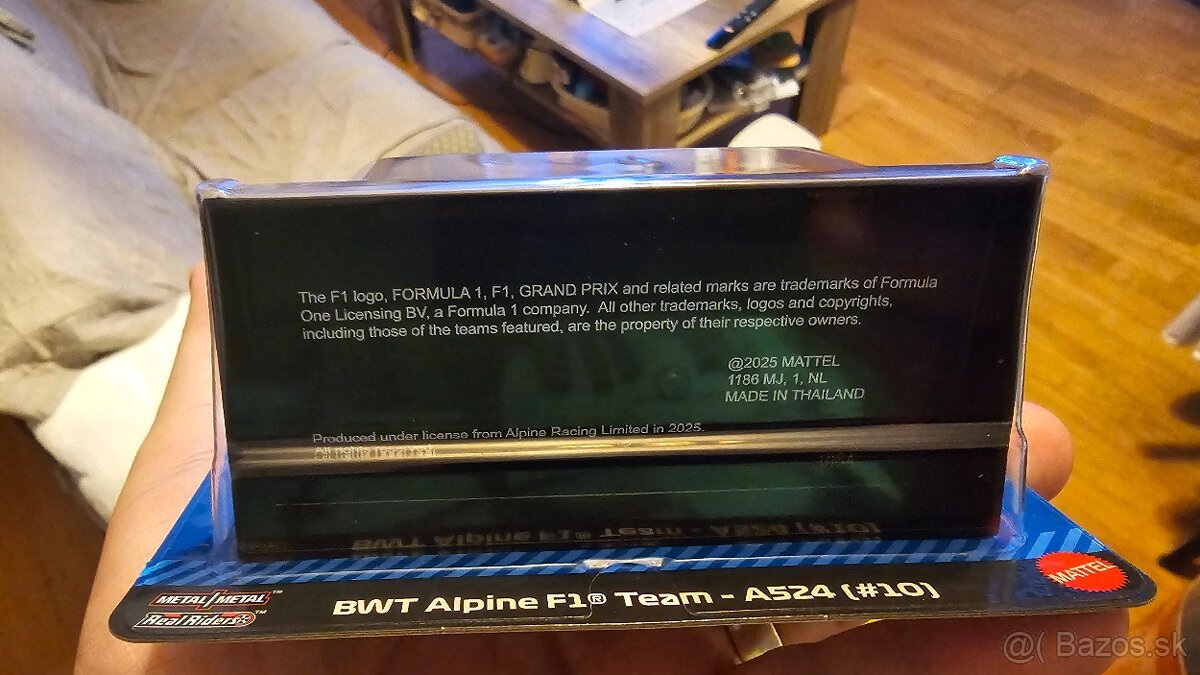 BWT Alpine F1 Team HotWheels Premium - 3
