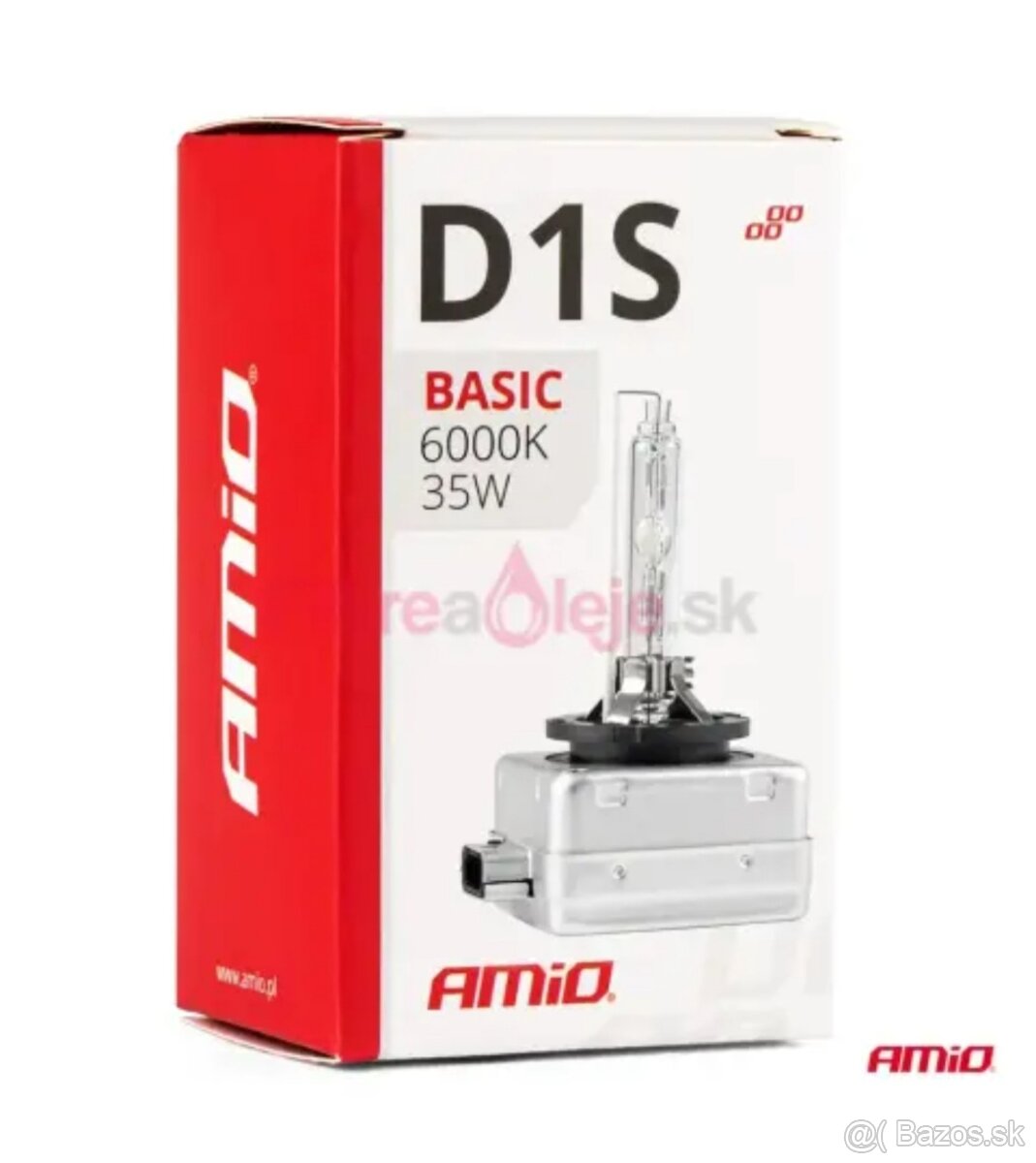 AMIO Xenónové výbojky D1S 35W 6000K Basic - 3