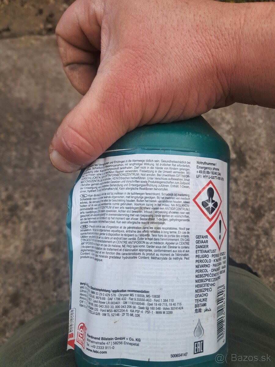 Hydraulicky olej Febi 1l - 3