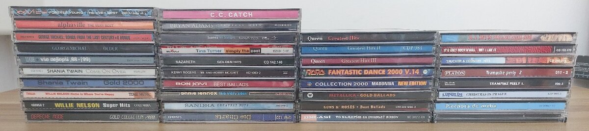 Mix hudobnych CD - 3