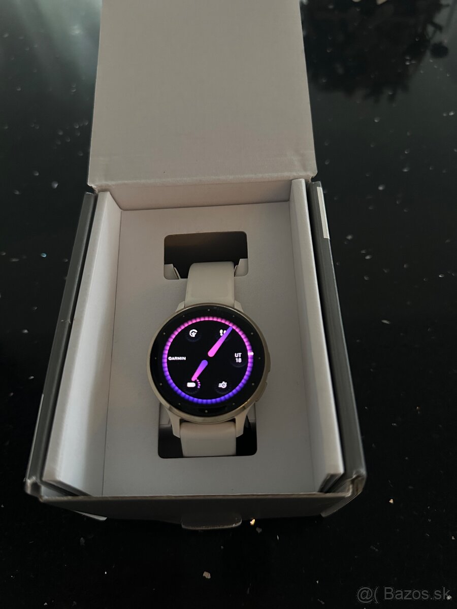 V záruke - Garmin Venu 3s cream gold ivory band - 3