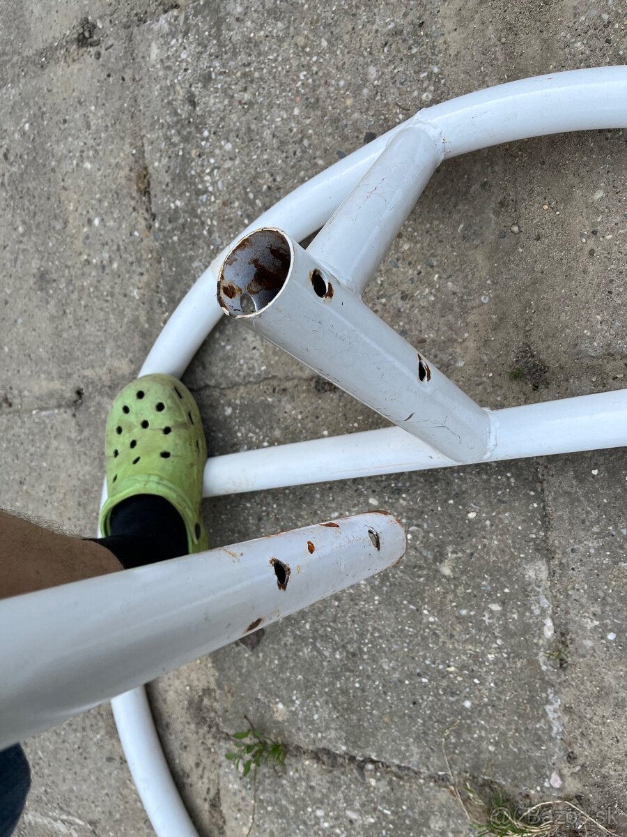 Konštrukcia na závesné terasové kreslo / vajíčko / sedenie - 3