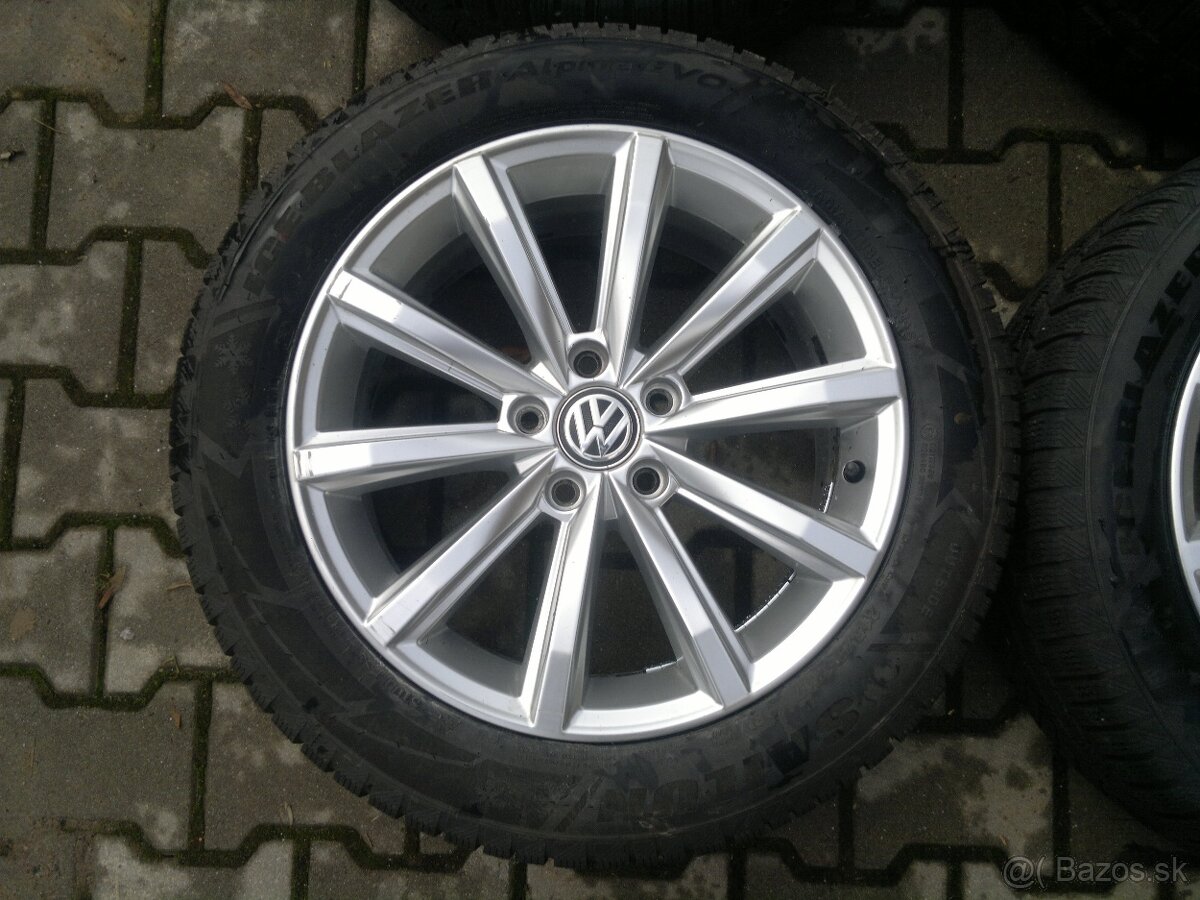 Elektrony VW Passat B8 5x112 r17, zimne pneu. 215/55 R17 - 3