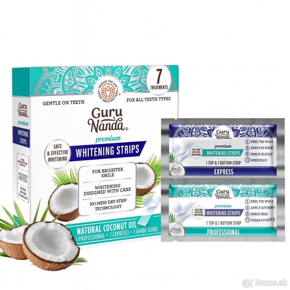 Gurunanda bieliace pásiky nové nerozbalené 🩵 - 3