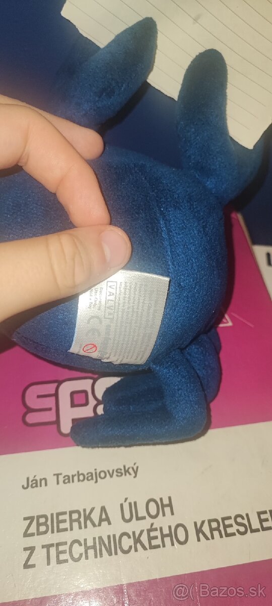 Plišak spycrab modrý. - 3