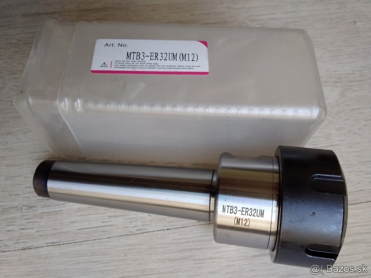 Klieštinovy upínač ER32-MTB3 M12 - 3
