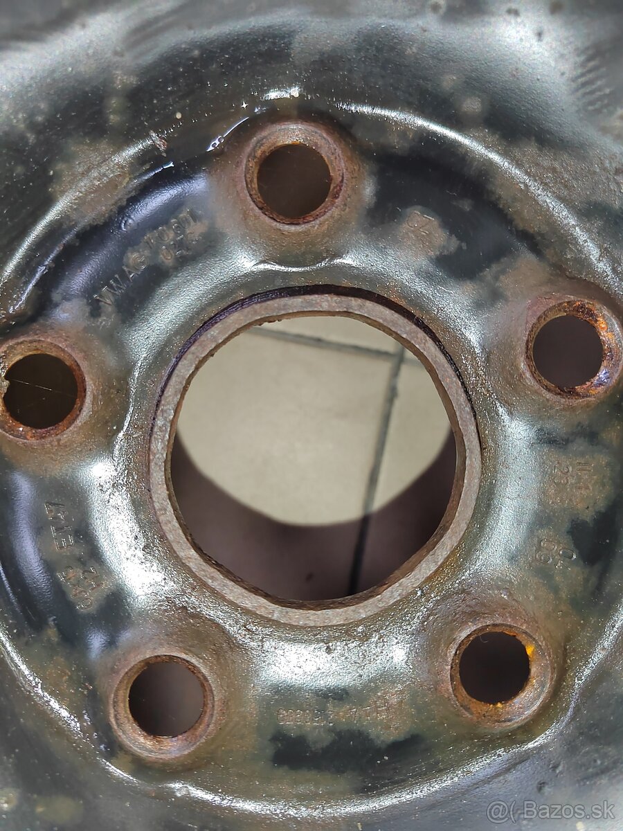 5x112 R15 Plechove disky org. VW - 3