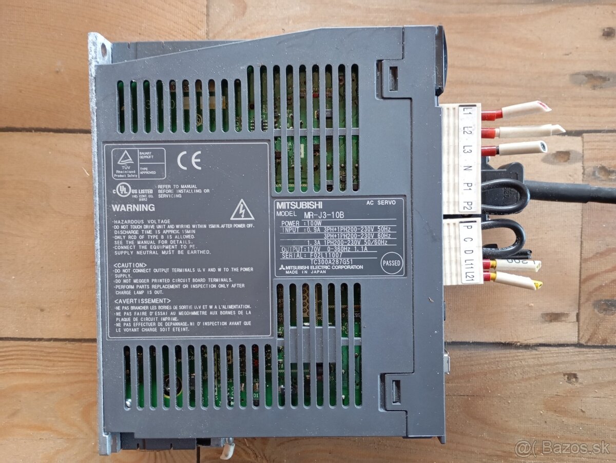 AC Servo menič Mitsubishi MELSERVO MR-J3-10B - 3