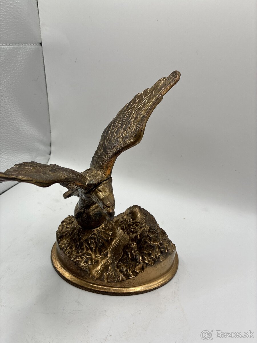 Mosdzná soška orla Turul - 3