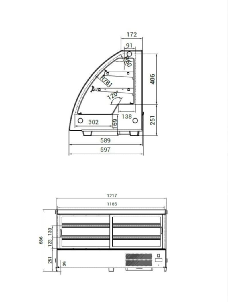 Chladiaca vitrína - 3