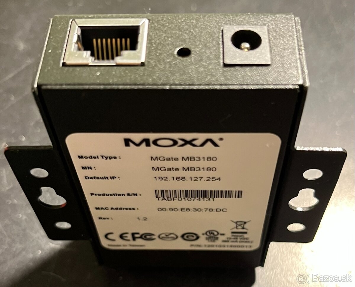 MOXA priemyselný prevodník MGate MB3180/EU V1.2 - 3