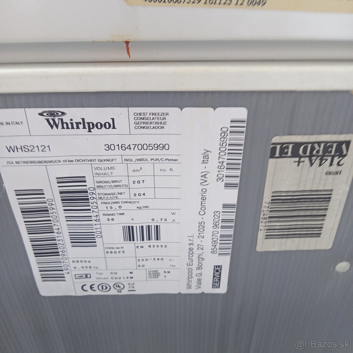 Chladiaci box- Whirlpool - 3