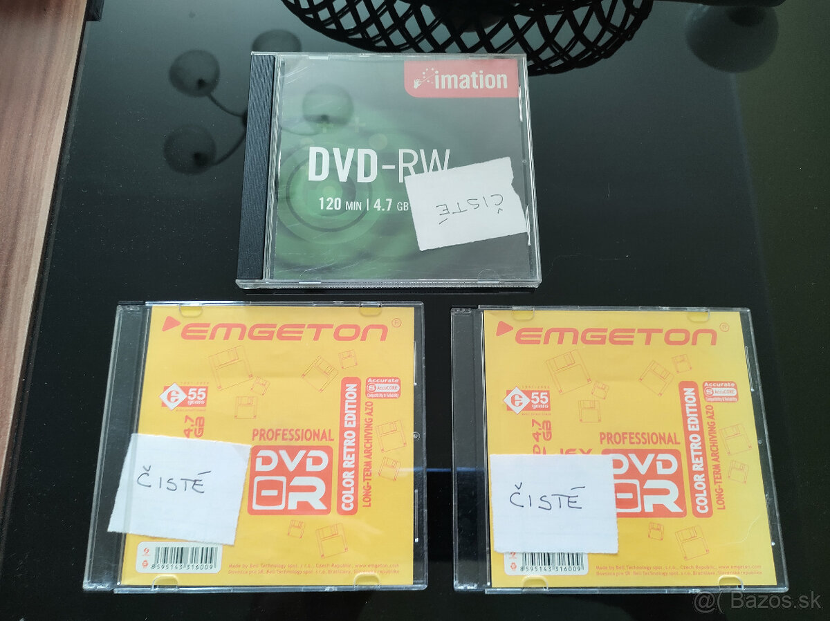 (11) CD, DVD a obaly - 3