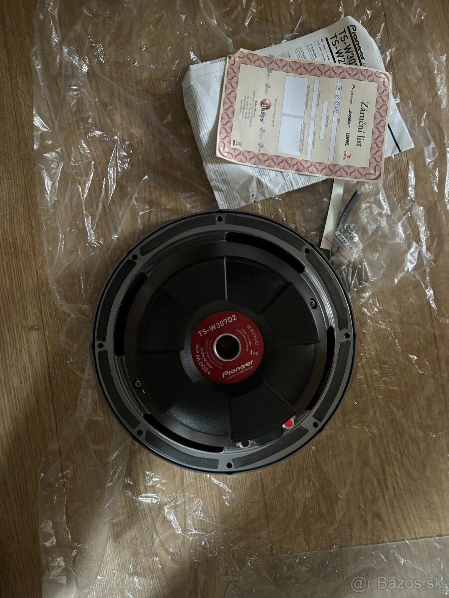 subwoofer PIONEER TS-W307D2 - 3