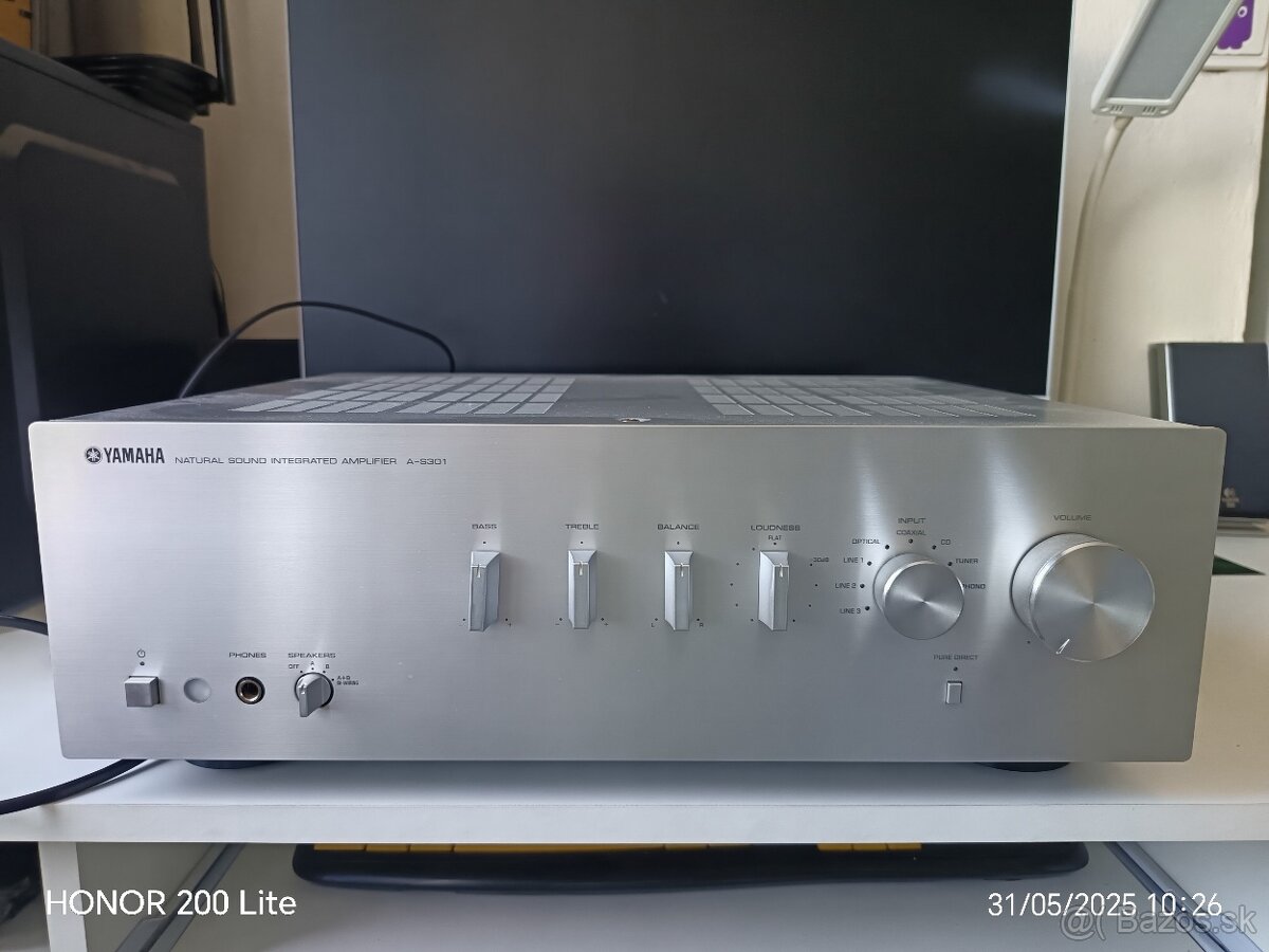 Predám zosilňovač yamaha A-S301. - 3