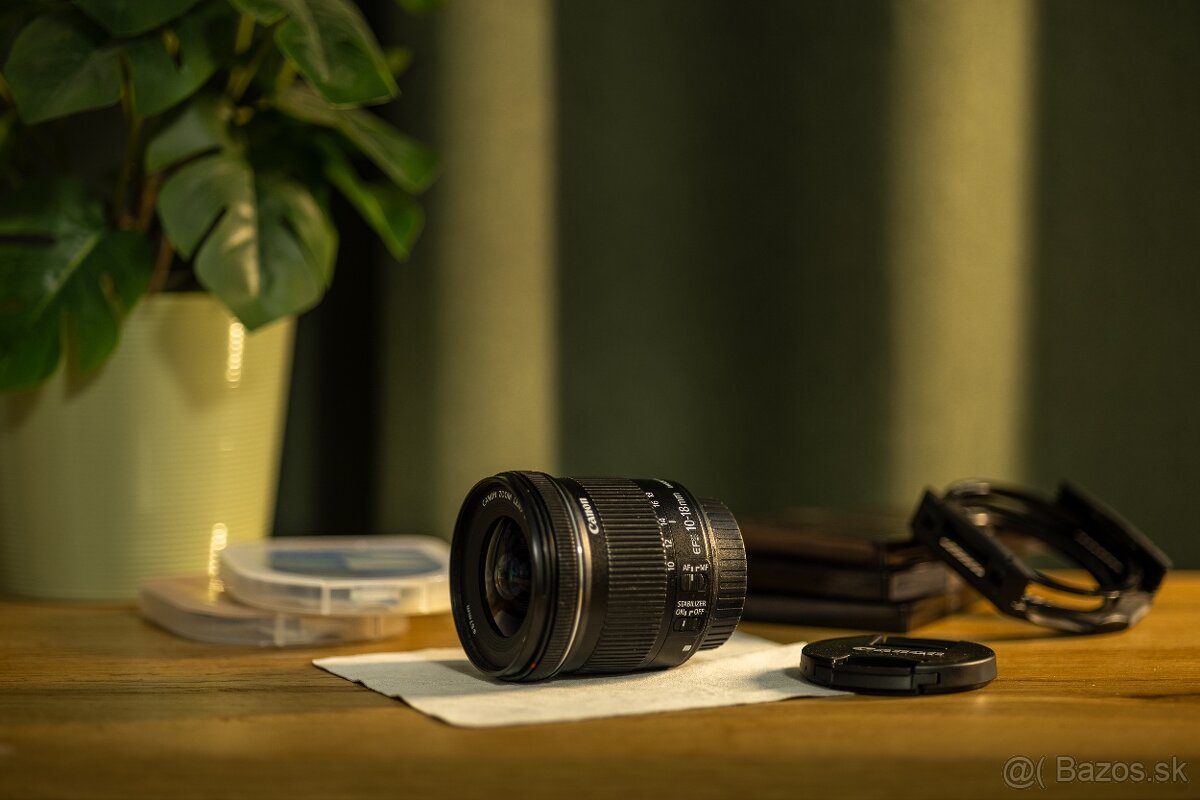 Canon EF-S 10-18mm f/4.5-5.6 IS STM (pridám veľa filtrov) - 3