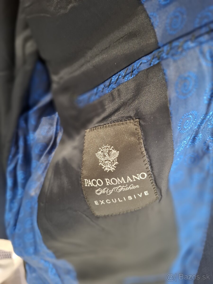 Predám Modrý oblek 176/52 - 3