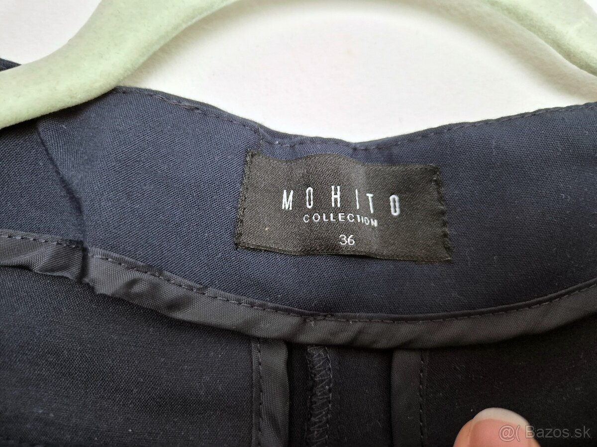 dámke modré nohavice Mohito - 3