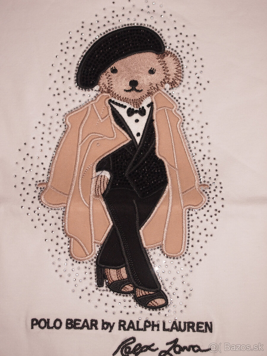 Ralph Lauren dámske biele tričko - 3