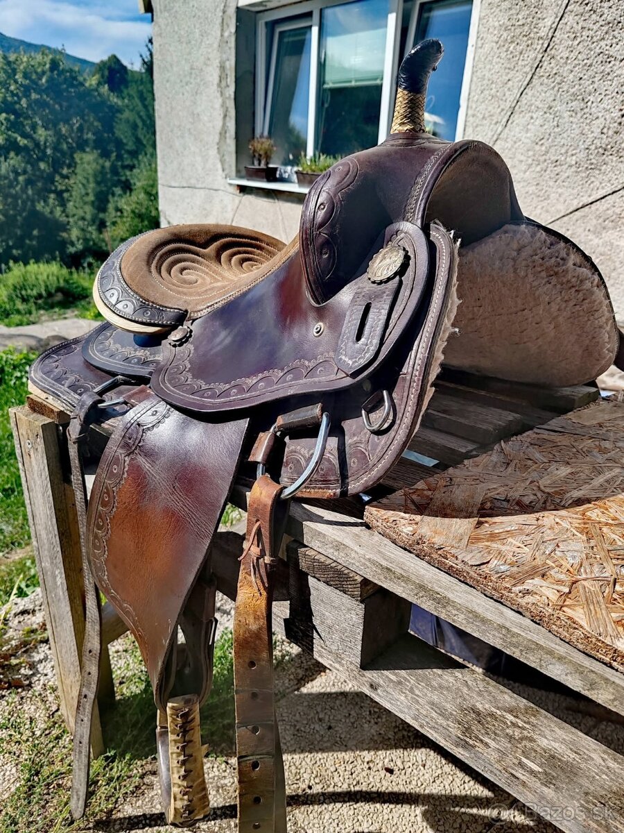 Westernové sedlo - 3