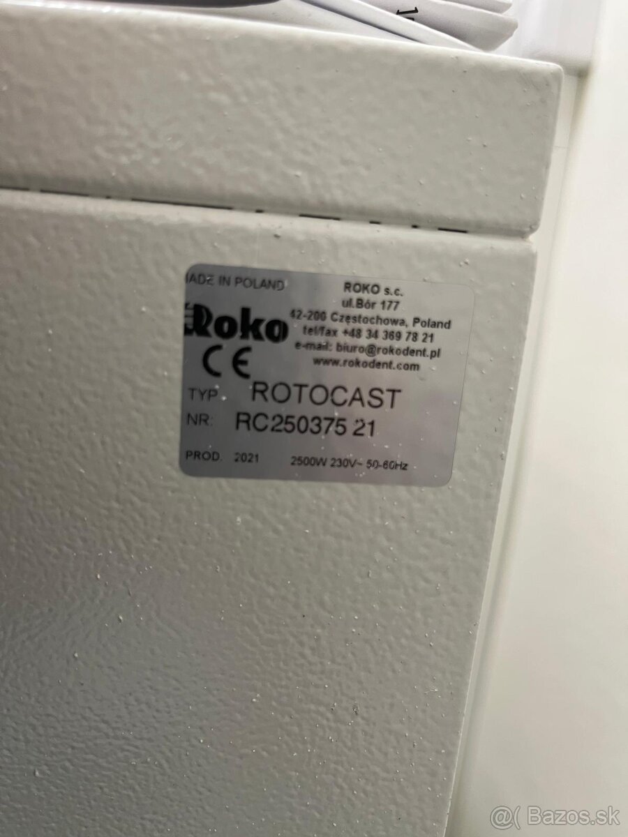 Zubná technika, vypalovacia pec, liaci aparat - 3