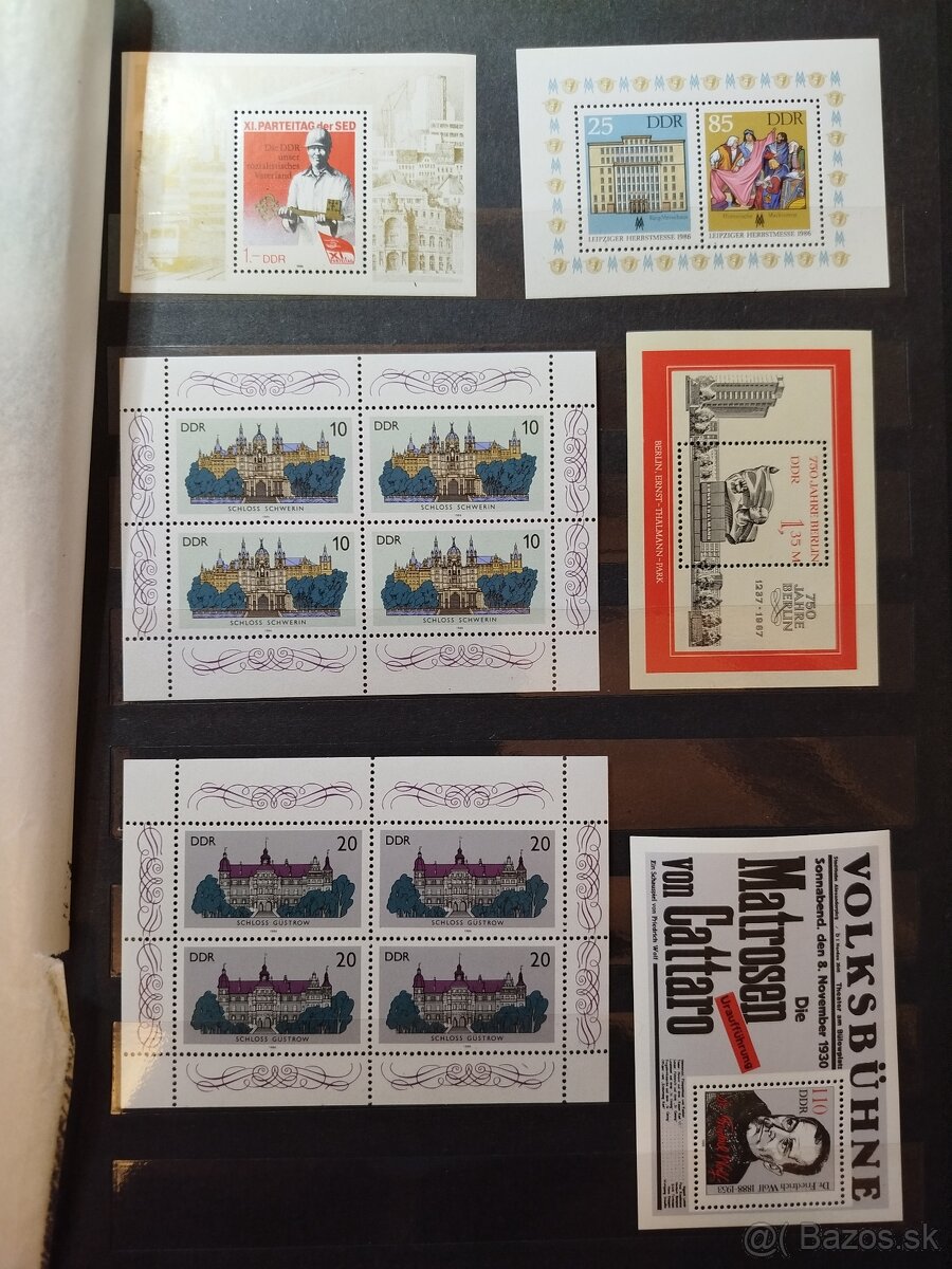 DDR - hárčeky, priehradkové listy - 3