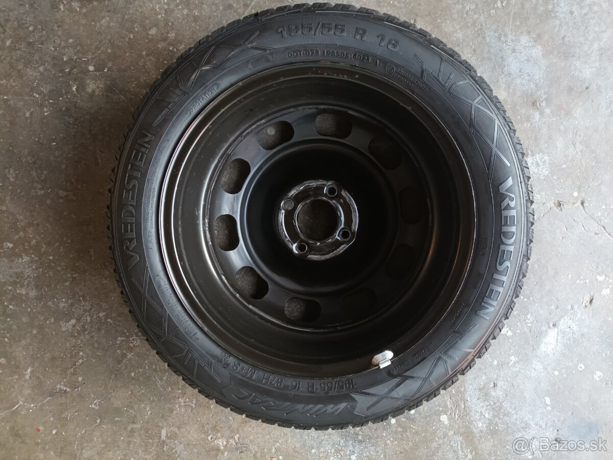 Zimné 195/55 r16 na diskoch 4x108 Vredestein - 3