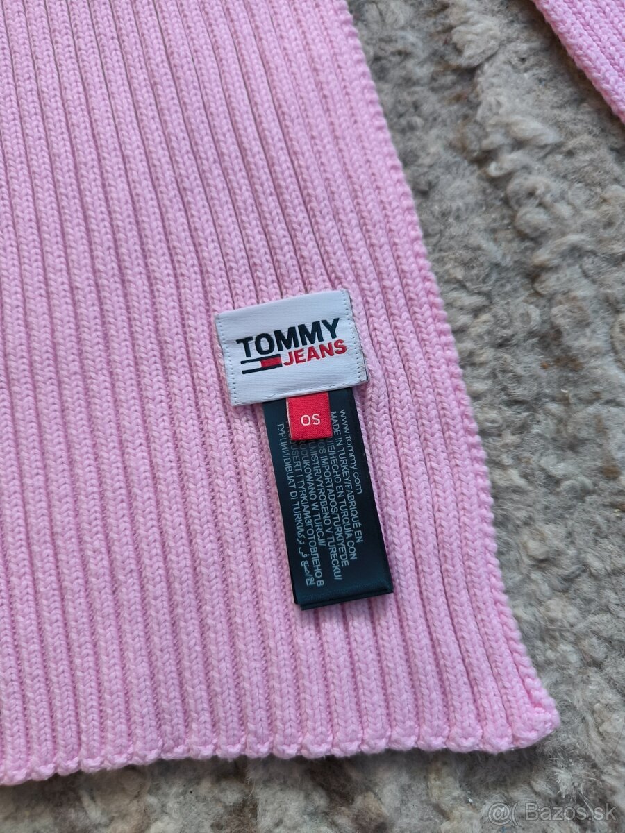 Dámsky šál Tommy Jeans - ružový - 3