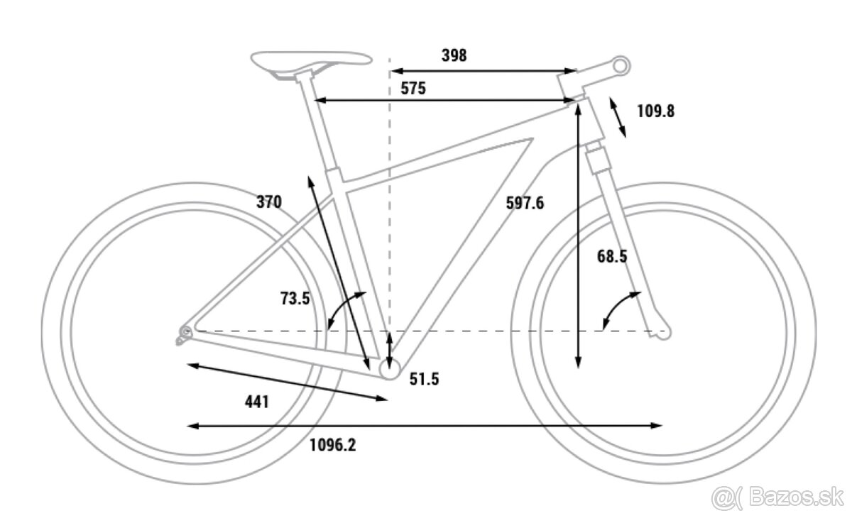 Cube aim 16 Horsky bicykel - 16” 27.5 S - 3