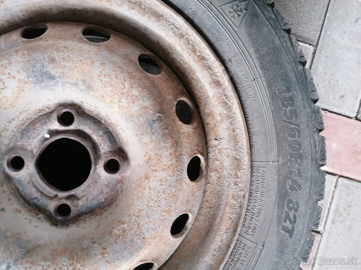 Predám zimné pneumatiky s diskami - 3