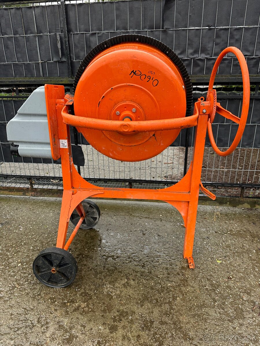 Miešačka betónu Atika 145 S, ako nová, 150 l, výhodná ponuka - 3