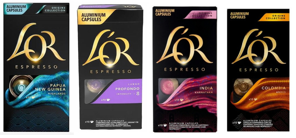 Kávové kapsuly Lavazza, Davidoff, Lor - 3