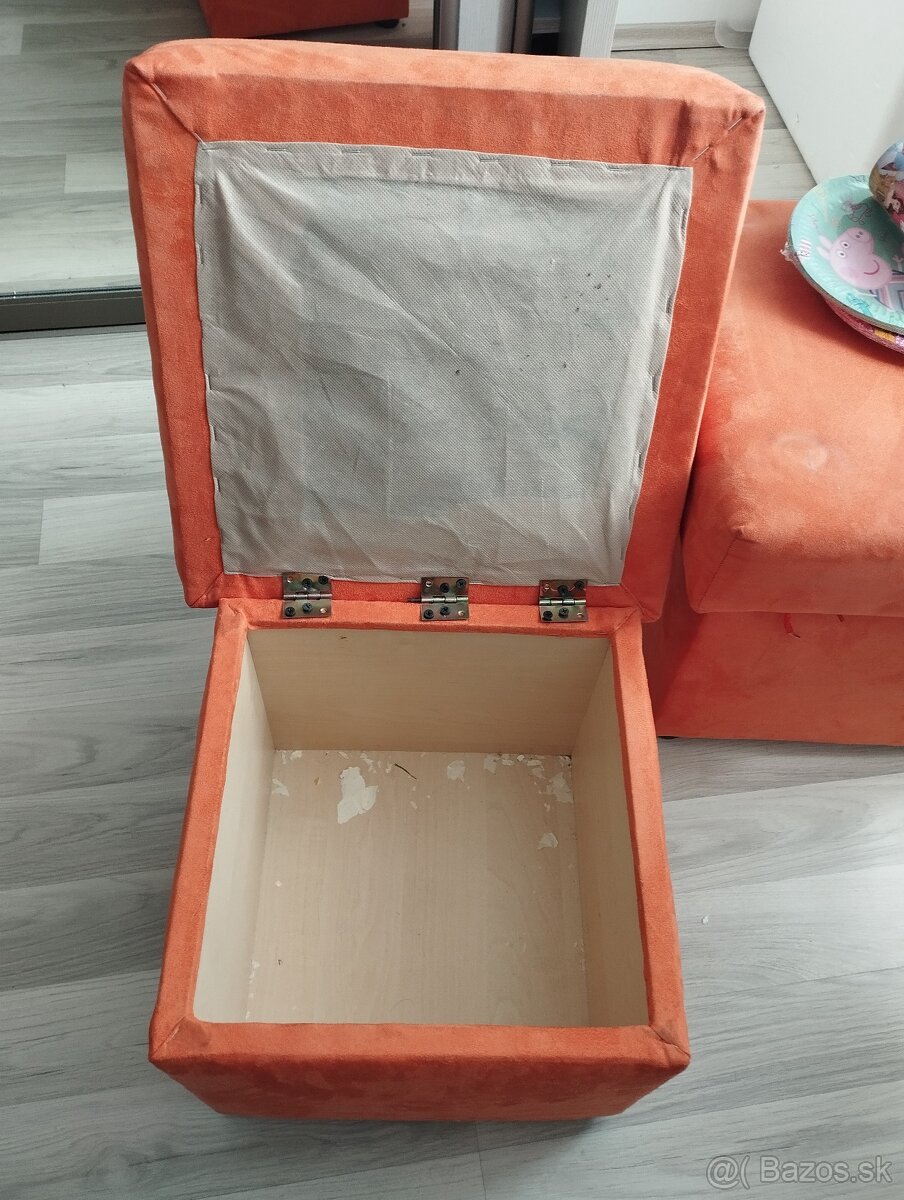 Taburetky s úložným priestorom - 3