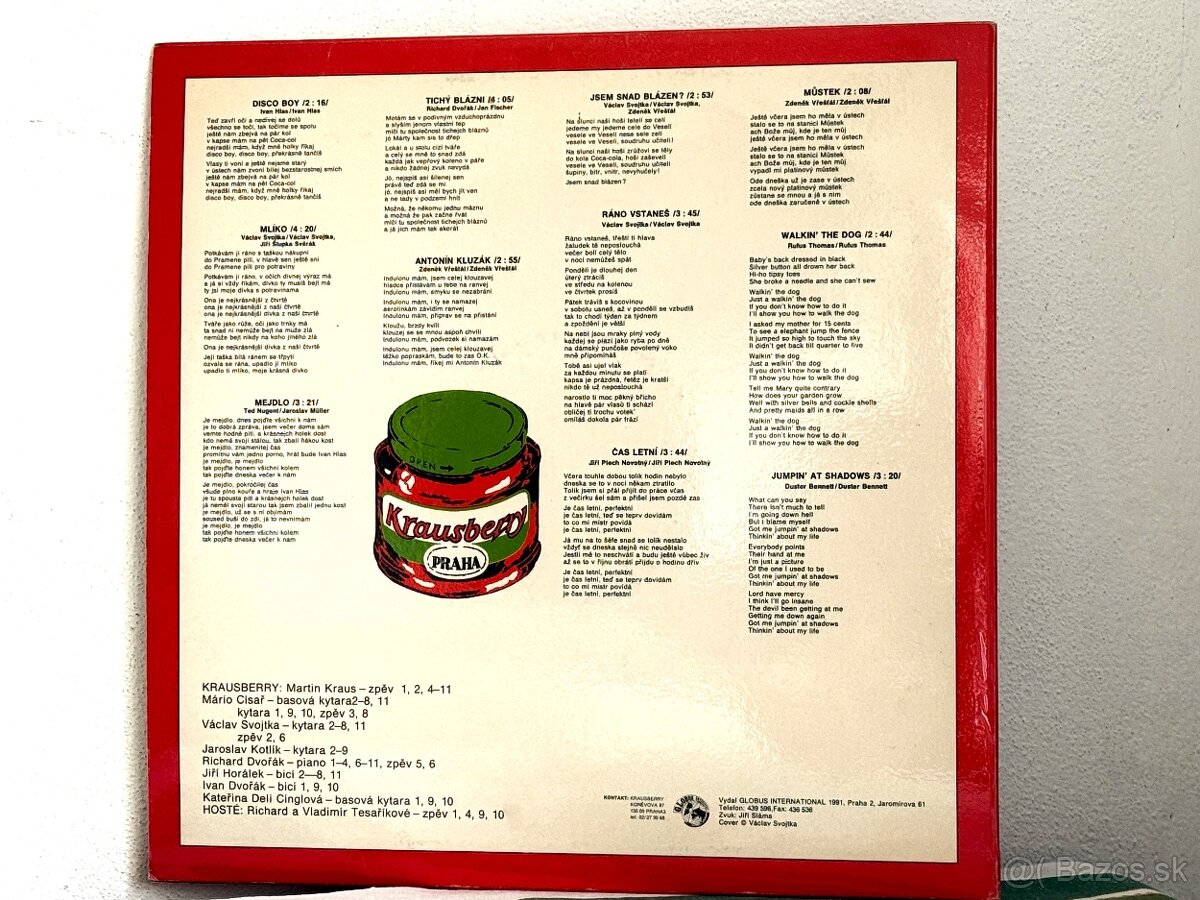 LP Krausberry-Stači drahoušku.-1991. - 3