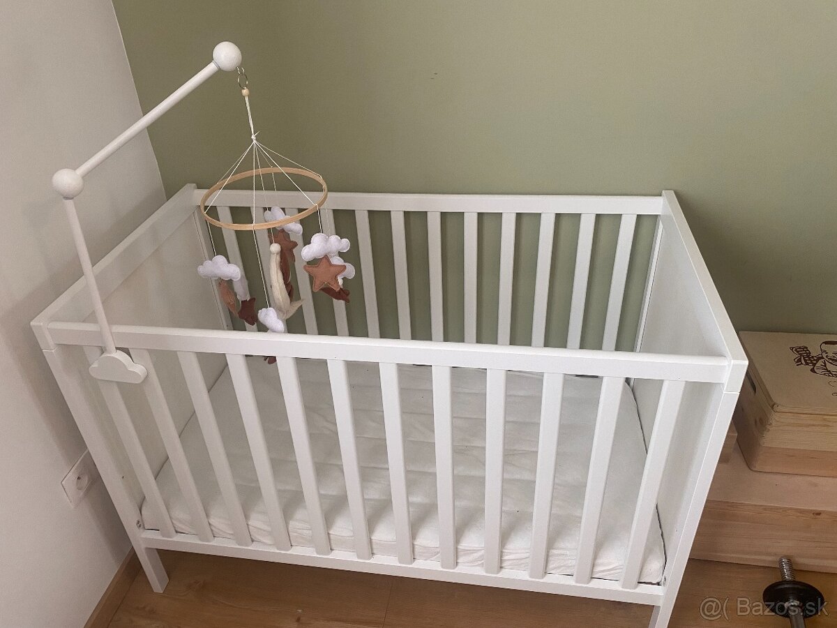 IKEA sundvik + kolotoc + matrace - 3