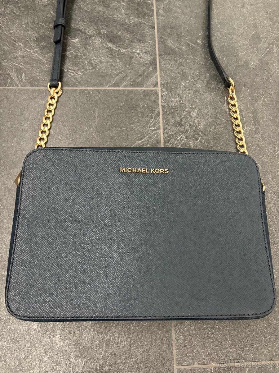 Kabelka Michael Kors modrá - 3