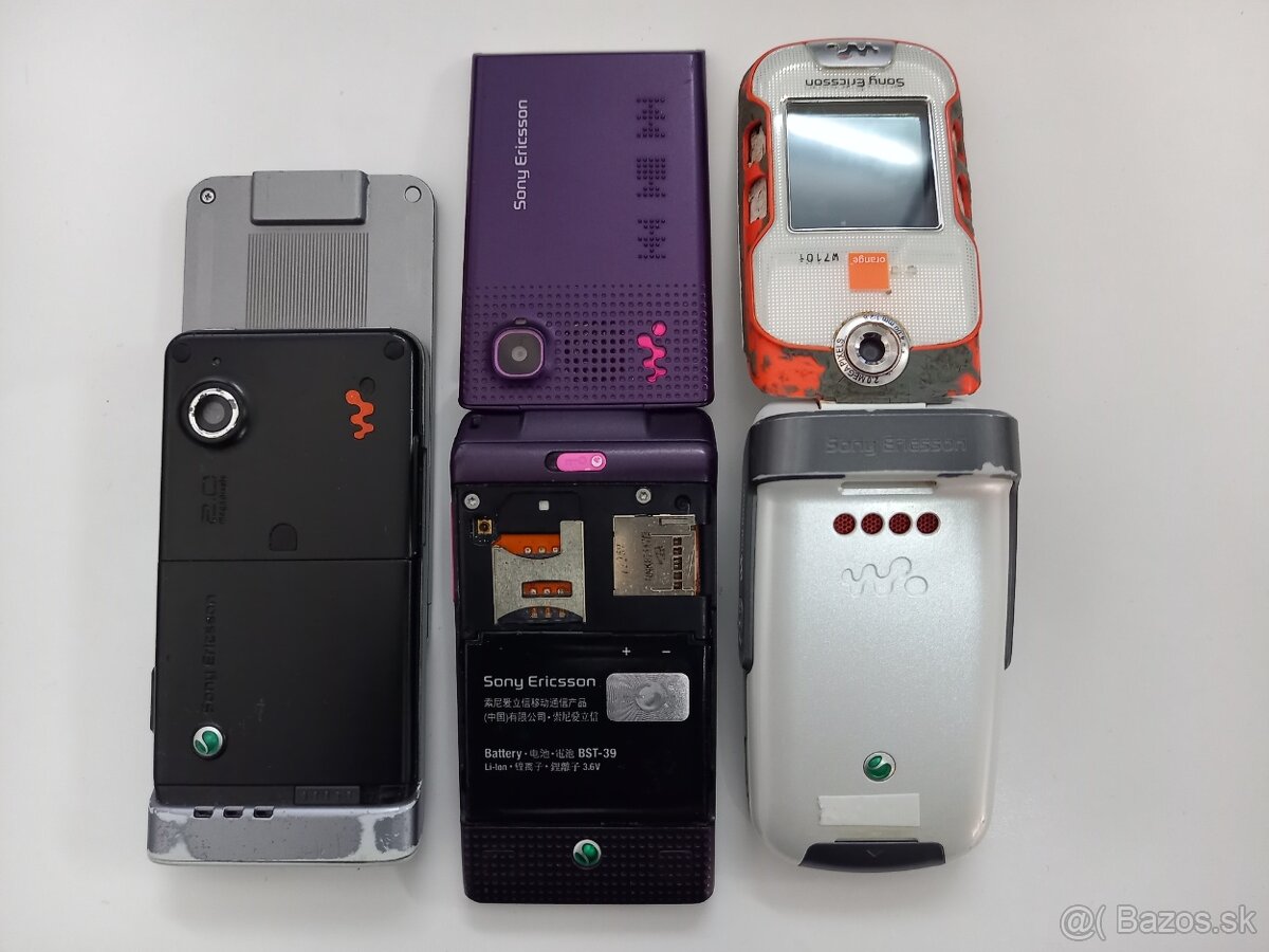 SONY ERICSSON staré tlačítkové - 3