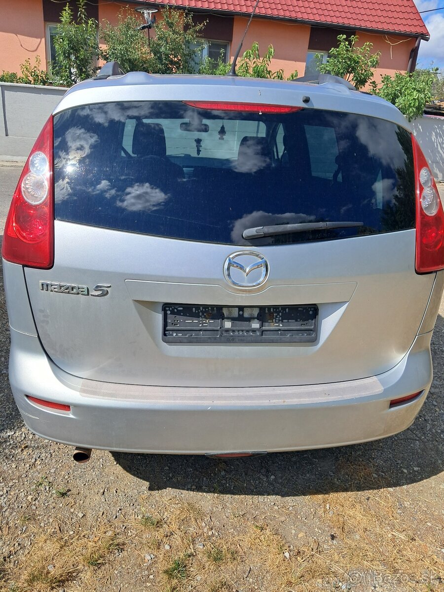 Rozpredám mazda 5 2.0benzín 107kw - 3