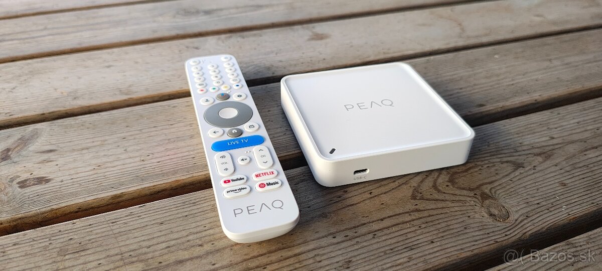 Predám google tv box PEAQ 4000 - 3