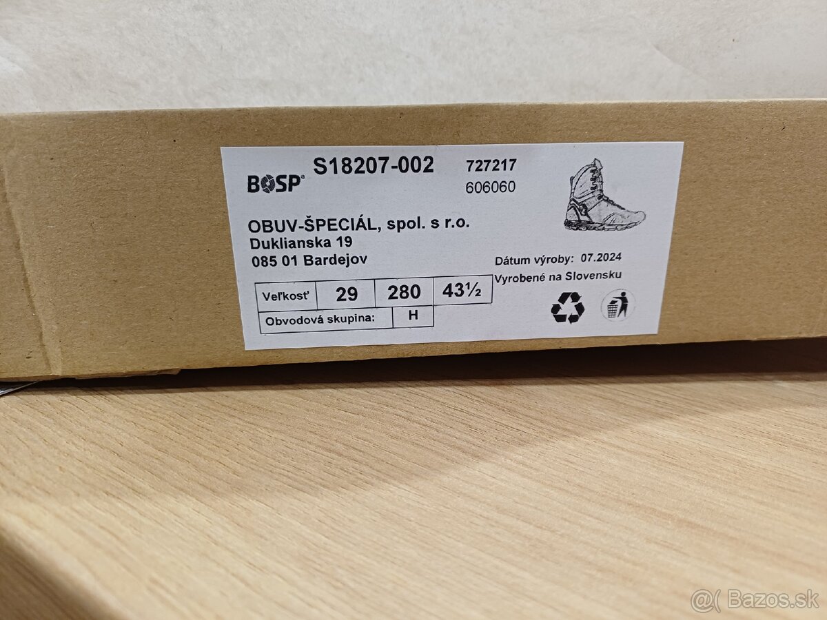 Bosp Taras High vysoké 43,5 - 3