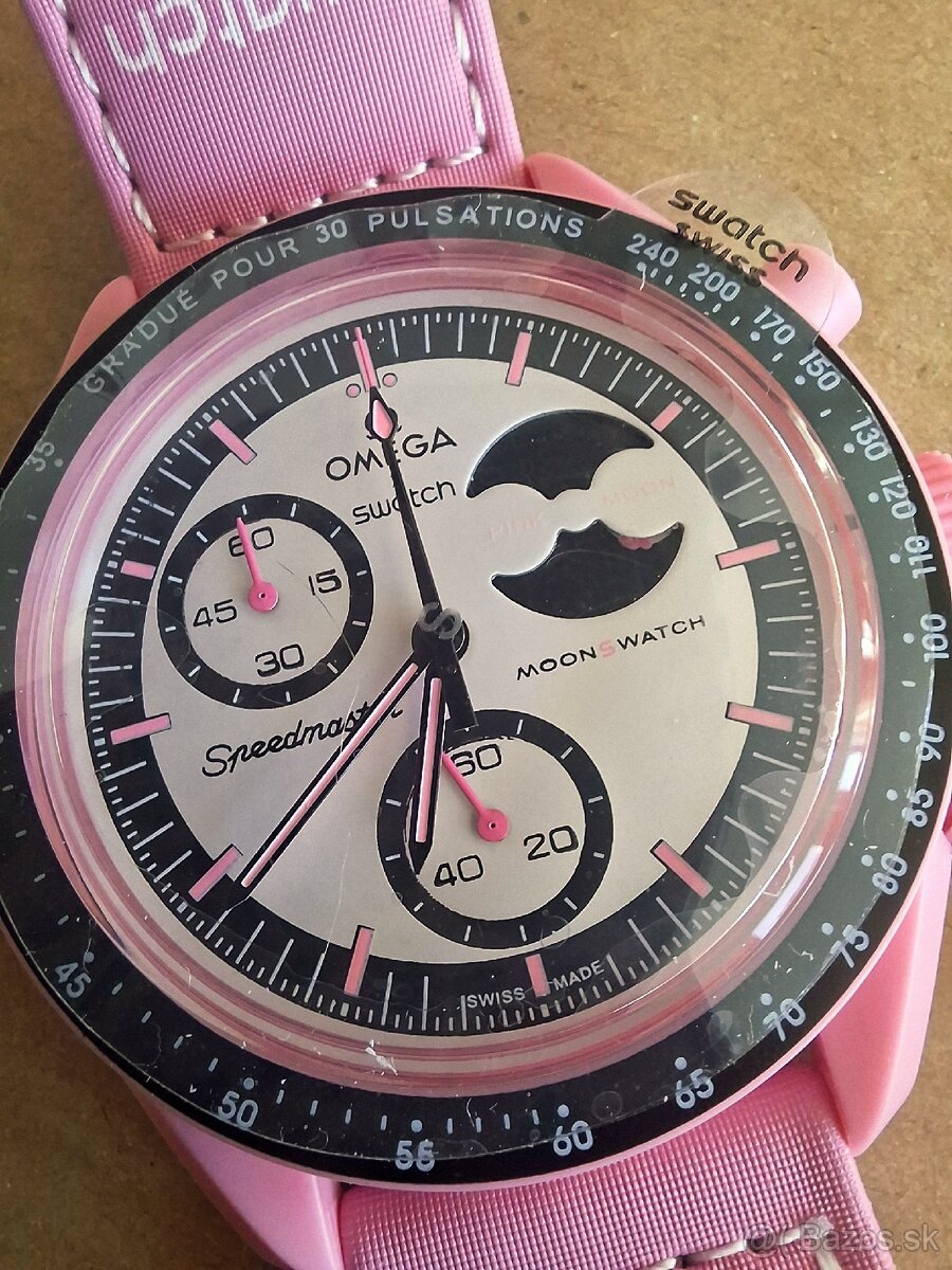 MoonSwatch Pink Moon collection Omega×Swatch - 3