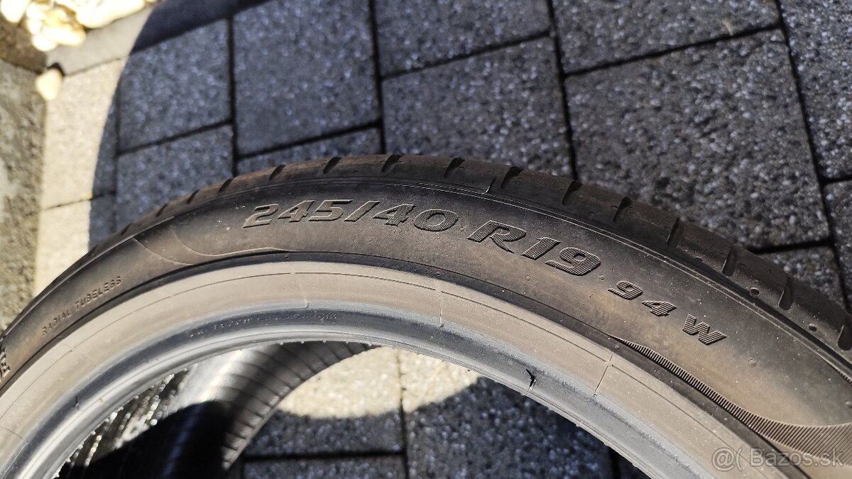 Letné pneumatiky Pirelli 245/40 R19 94W - 3